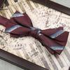 Soft Red Serise Bow Tie Bowknot Bridegroom Groomsman Cravat Creative Men Necktie  Chinese Wedding