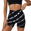 Tie Dye Deportes Correr Sin Costuras Yoga Shorts Verano Cintura Alta Fitness Push Up Yoga Legging Moda Mujer Ajustado Casual Dama Leggings Shorts 24421
