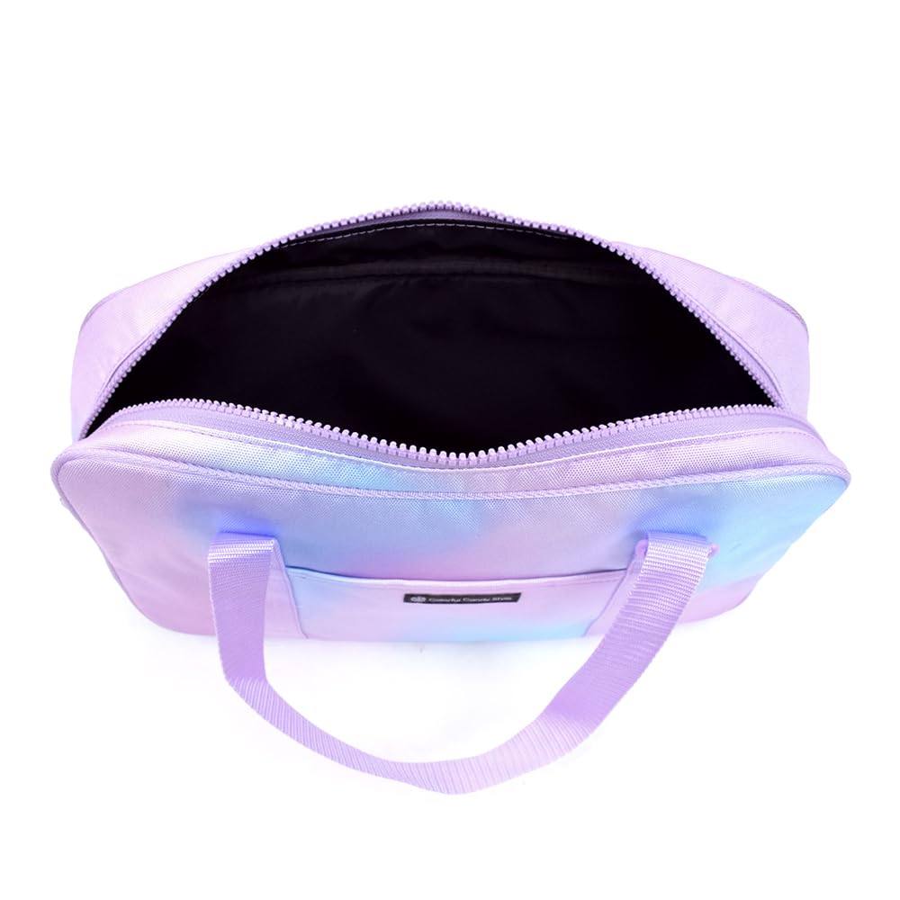 COLORFUL CANDY STYLE Calligraphy and Lightweight Mesh Aurora for Elementary School with Shoulder Set, Water-Repellent (Side Type), Color, Students,