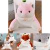 Cozy Hamster Lounger Back Pillow Plush Pp Cotton For Better Lumbar Support
