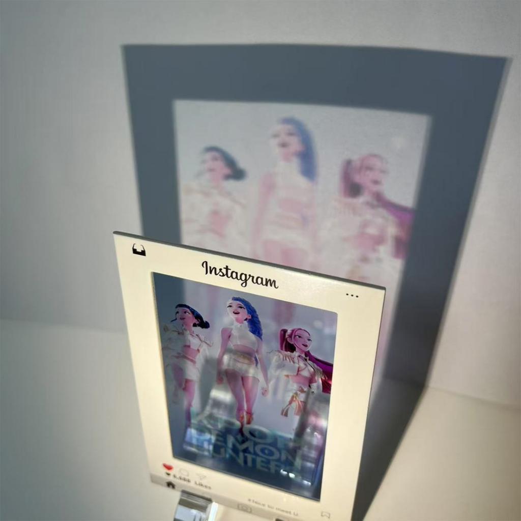 Style  Witch Group Reversal Film Light And Shadow Card Card Projection Transparent Card Support Card