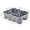 B97A-Sundries Basket Tool Basket Portable Small Cleaning Tool Box Double-Layer Thickened Plastic Storage Basket For Hotel