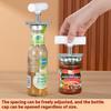 Multi-functional Can Opener, Kitchenware, Rotary Adjustable Effortless Stainless Steel Bottle Opener