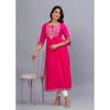 Women Embroidered Rayon Ethnic Kurta Party Wear Bollywood Top Tunic Kurti Dress VF-20205