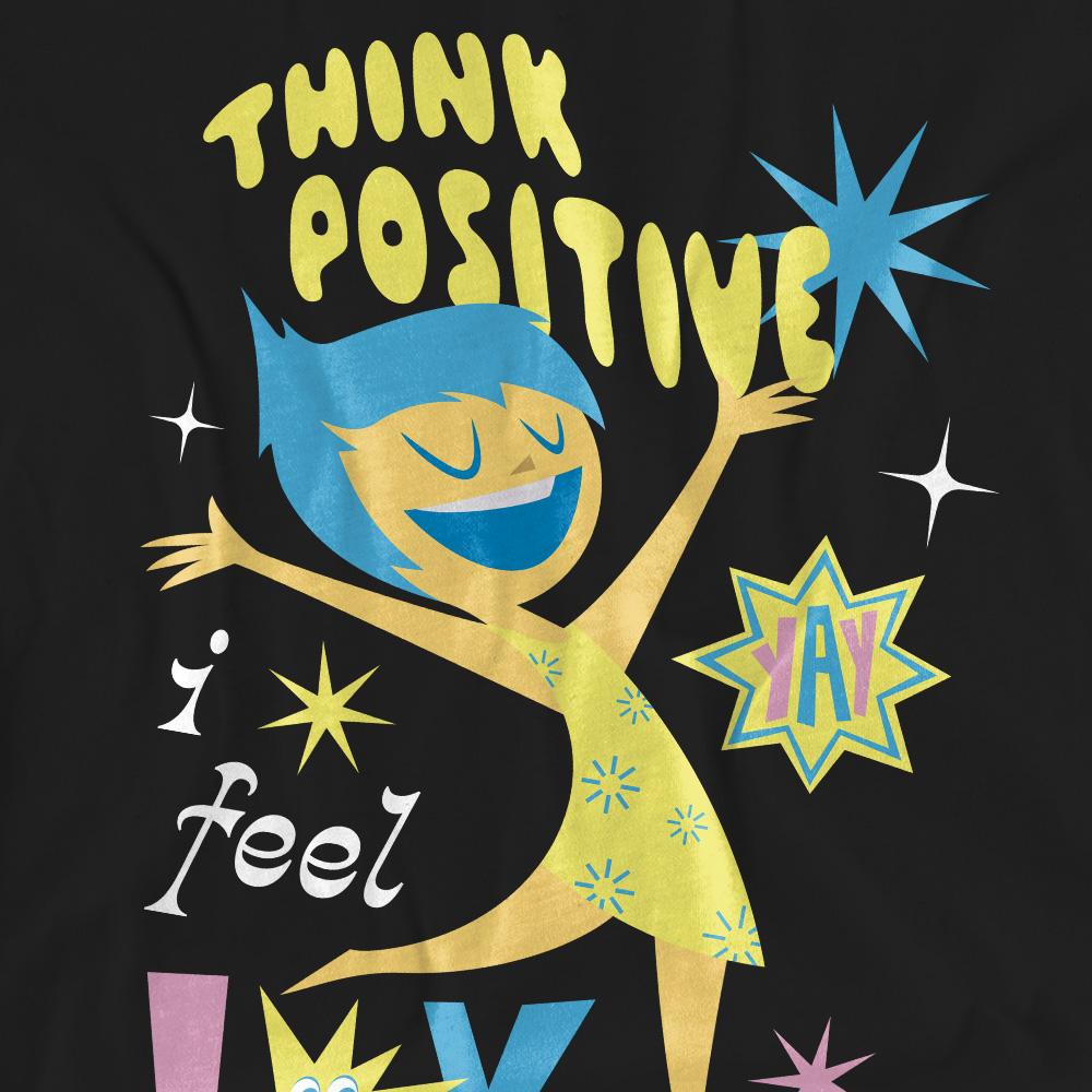 Inside Out 2 Unisex Adult Think Positive Joy T-Shirt