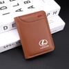 Leather Mini Wallet for Lexus ES300 RX330 RX300 GS300 IS250 IS200 CT200h IS300 NX RX LX GX GS Card Documents Storage Pocket Bag NB5
