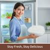 MAQIHAN Reble Bowl Covers for Bread Proofing 2pcs Eva Plastic Bowl Cover Stretch Elastic Food Storage Wrap Shower Caps Sourdough Rising Basket Dough