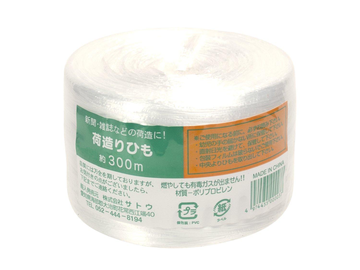 

Sato Packing for Packing String, White, Approx. 300m, белый