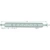 Field boom length 930mm width 80mm 7 holes category 2 trailer hitch DB060