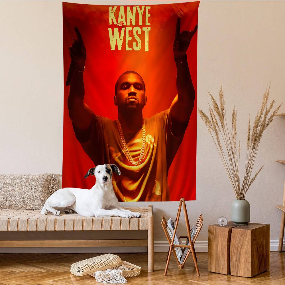 

KKanye SINGER Westwebp Colorful Tapestry Wall Hanging Cheap Hippie Wall Hanging Bohemian Wall Tapestries Mandala Sheets 74x94cm(29x37in)