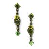 Les Trésors De Lily [B2155] - Boucles Créateur 'Colombine' Vert