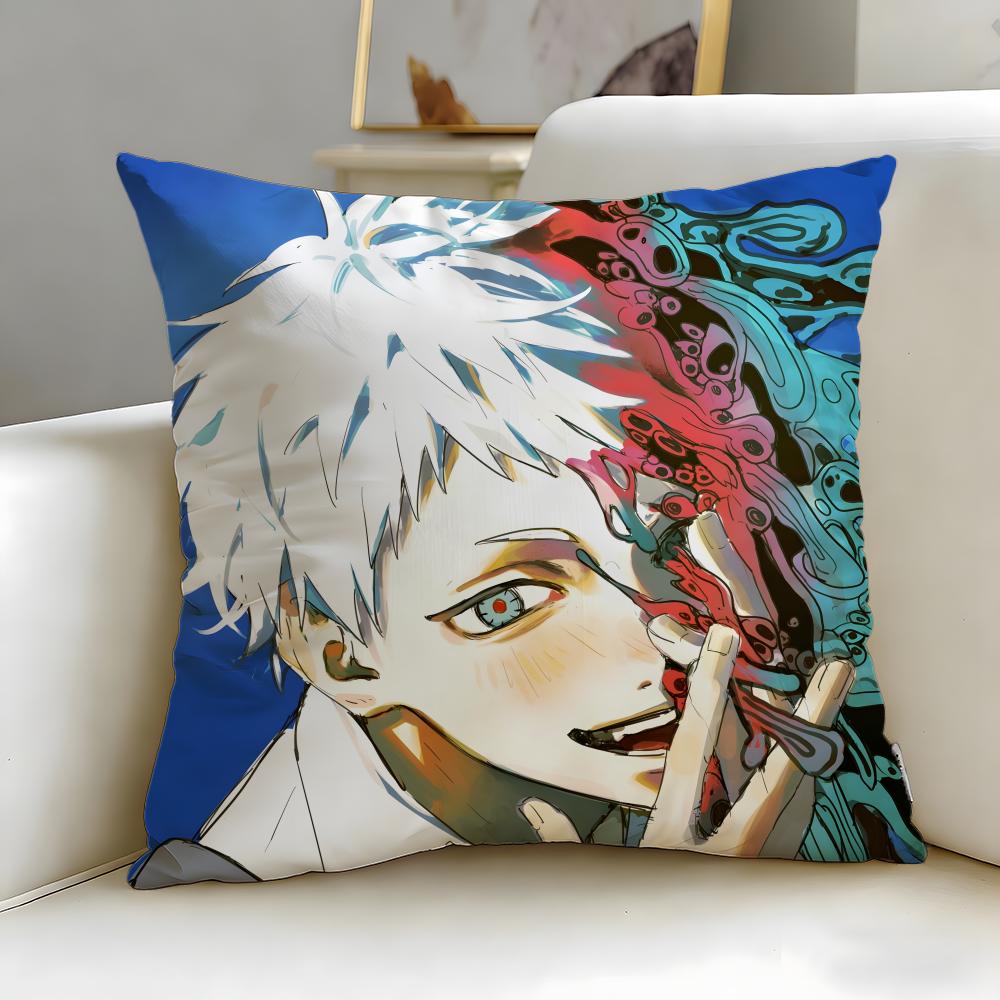 Anime Summer Hikaru Died Cushion Cover Soft EasyWash Pillow Case Versatile for Couch Bed Travel and Office