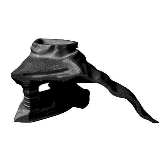 Vintage Temple Aquarium Hideout Fish Tank 3D Printed Cave чёрный