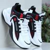 Men's High-Top Mesh Basketball Shoes, Breathable Non-Slip Sports Sneakers for Spring/Summer - Versatile White Running Shoes for Students