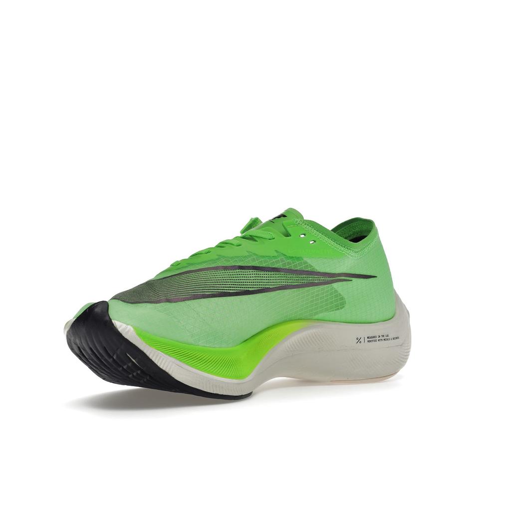 Nike ZoomX Vaporfly NEXT% Electric Green Unisex Sneakers Black Guava-Ice AO4568-300