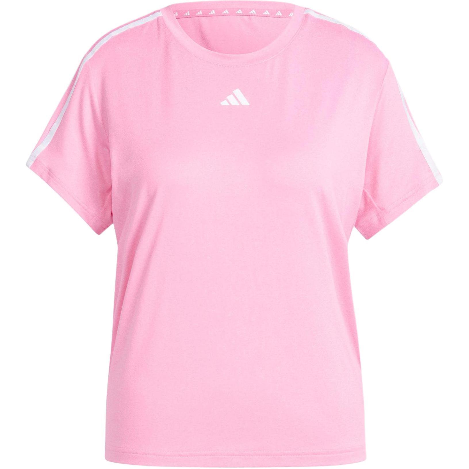 (WMNS) adidas AEROREADY Train Essentials 3-Stripes T-shirt Asia Sizing Bliss Pink Women s IS4215 L