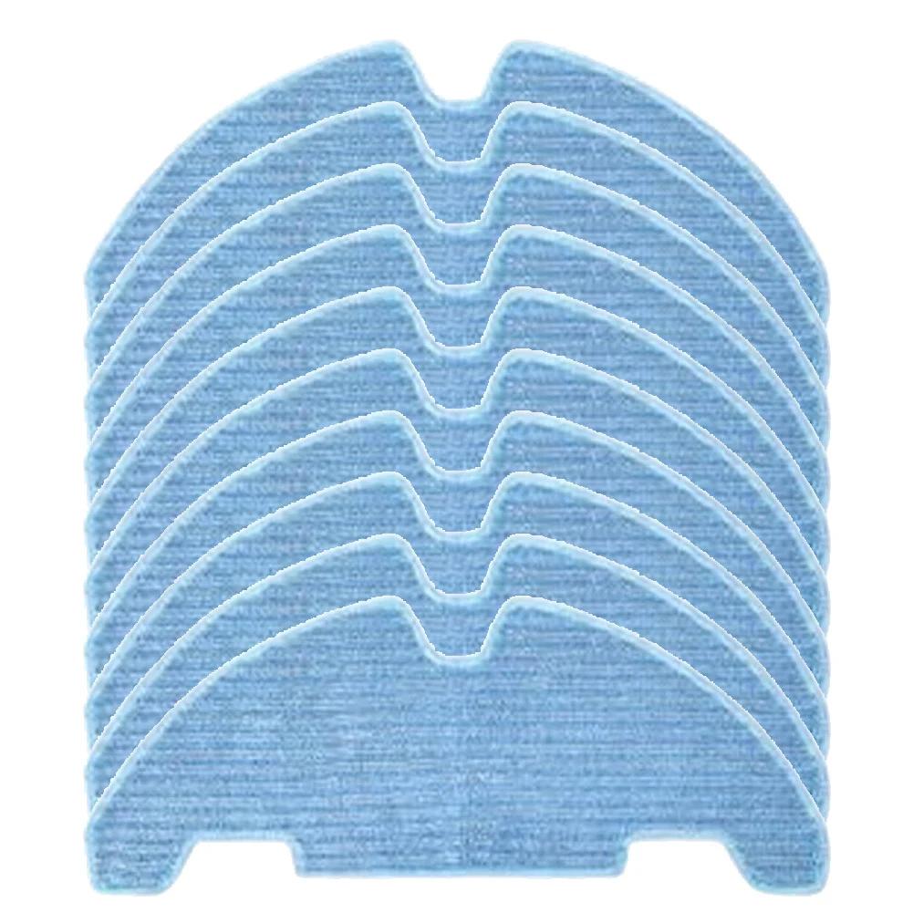 Microfiber Washable Mop Cloths Compatible with For Lefant M310 Robot Vacuum Cleaner Replacement Pads 4 or 10 Pack