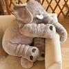 Fuzzy Large Elephant Stuffed Animal, Adventure Stuffed Elephant Toy, Brave Room Elephants Plush Decor Gift