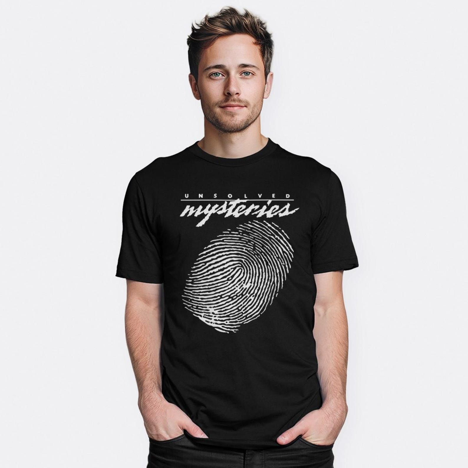 Unsolved Mysteries TV Series T-Shirt, Men s Women s Sizes (MOV-730120) S
