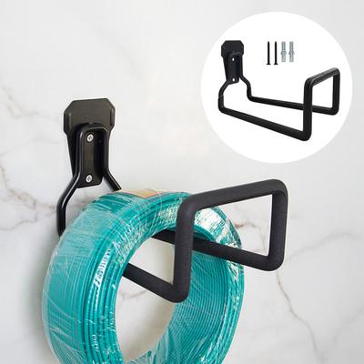 Wall Mount Garden Hose Holder Stand Strong Load-bearing Easy Installation Heavy Duty Garden Hose Hanger Reel Storage Rack