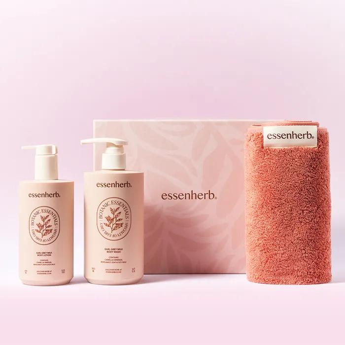 

Подарочный набор из 3 предметов для ухода за телом «Молоко и бергамот»