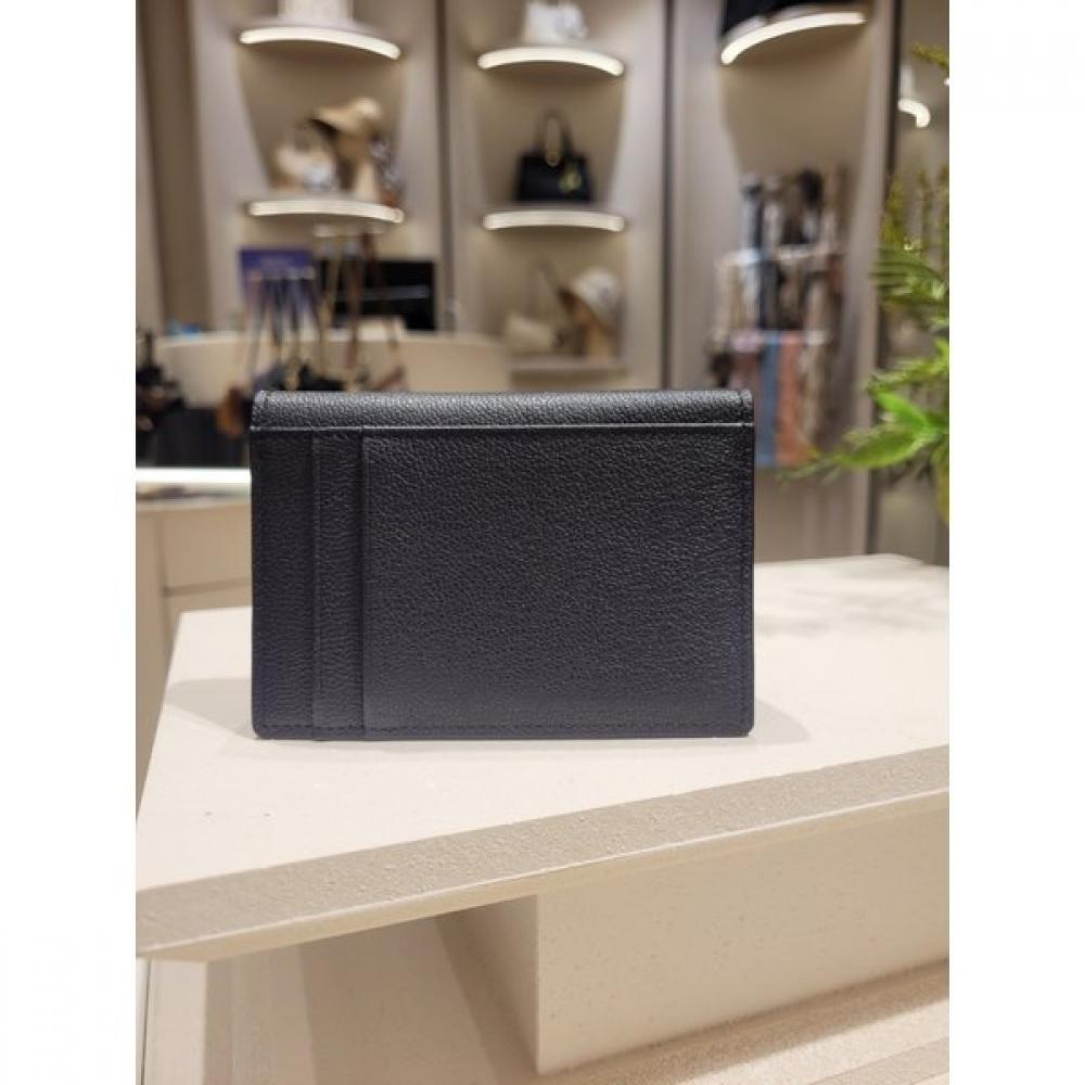Daks Ultra Slim Goat Slim Black Card Wallet Dbho5f729bk