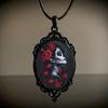 Pendant Time Retro Dark Necklace