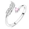 New 925 Silver Butterfly Four-Leaf Clover Flower Star And Moon Ring For Women Fit Wedding Party Jewelry Gifts