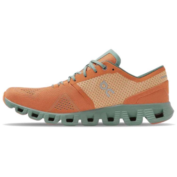 

On Running Мужские кроссовки Cloud X Orange Sea Green 40.99704
