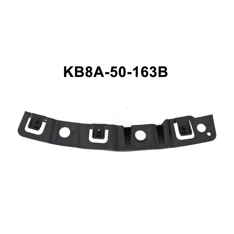 Autozubehör Stoßfänger Linke Halterung Frontstoßstange Halter Stoßfängerhalterung ABS Schwarz KB8A-50-163B ABS KB8A-50-163B