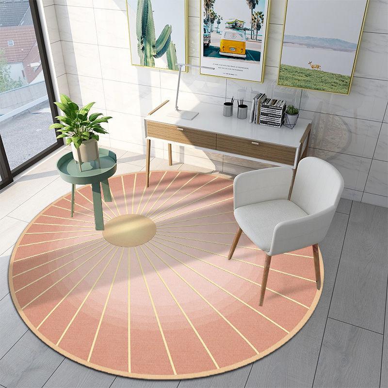 Round Living Room Living Room Washable Printed Rug Queen Bedside Bedroom Rug Home Decor Rug Alfombra