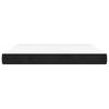 Pocket Spring Mattress Medium Black 160 X 200 X 20 Cm Velvet