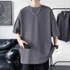 Baumwolle T-shirt für Männer Einfarbig 2024 Sommer T-shirts frauen Grundlegende T-shirt Casual Lose Kurzarm Tops Tees klassische Weibliche