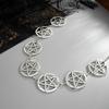 Y2K Gothic Style Women'S Waist Chain Pentagram Metal Decoration Punk Style Halloween Accessories Gifts