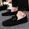 Fashion Men Loafers Soft High Quality Spring Autumn Shoes Men Casual Shoes Warm Slip On Flats Driving Shoes Large Size Chaussure Hommes