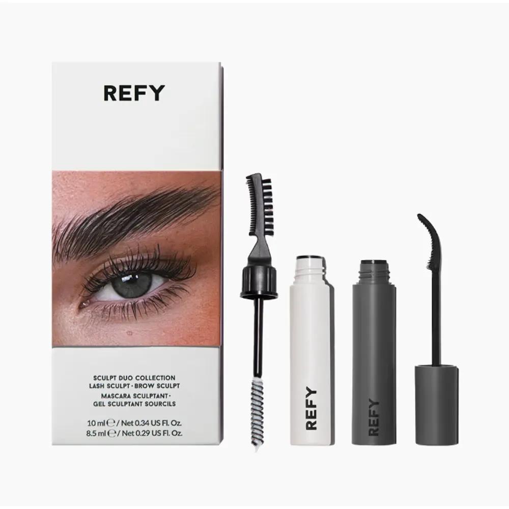 REFY Sculpt Duo Collection Clear Eyelash + Eyebrow Fixing Mascara