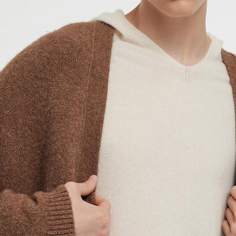 GOELIA Unisex Yak Wool Bouclé Cardigan