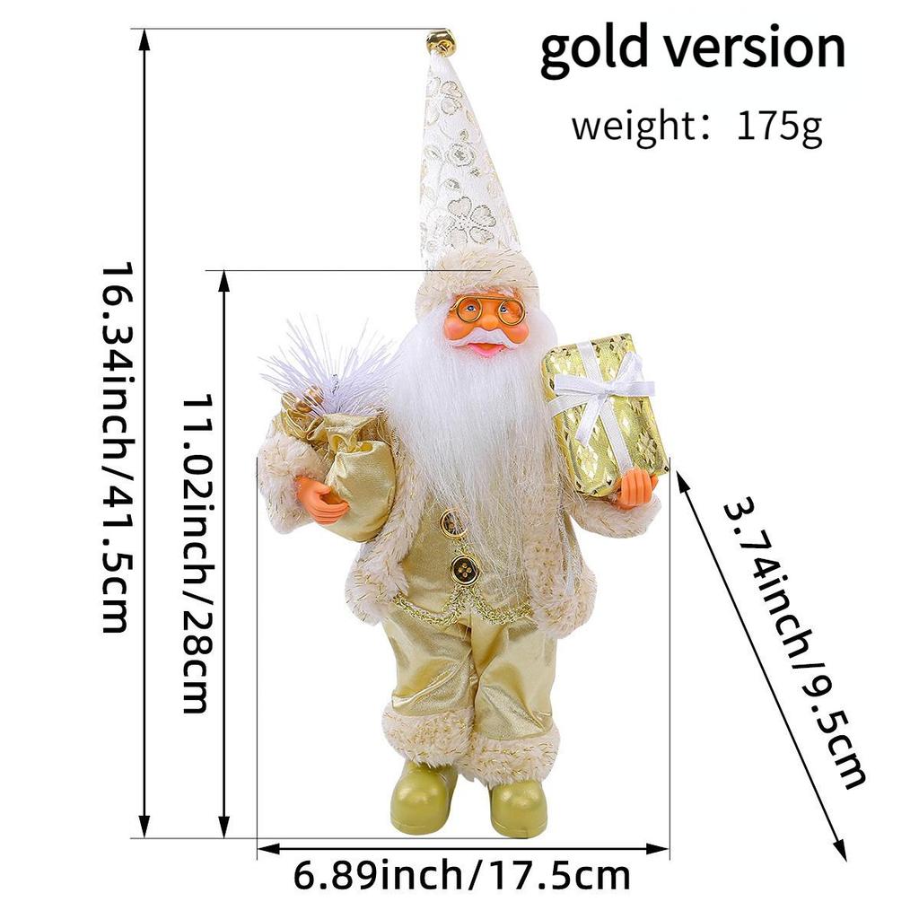 Decor New-Year Goods Santa Claus Christmas Doll Home Decoration Merry Christmas Kids Gift