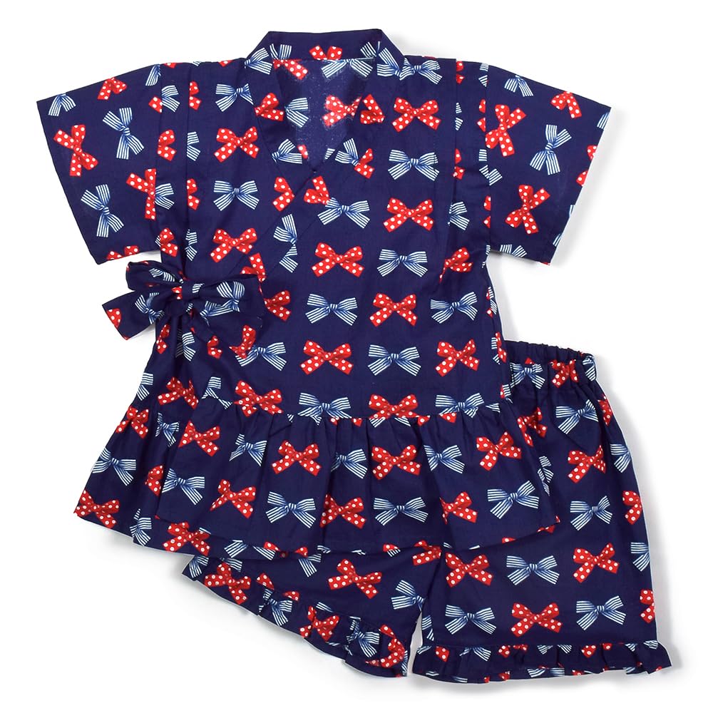 

COLORFUL CANDY STYLE Jinbei French Perfect for Summer Fireworks and Summer NB800330 (Girls) 130cm, Ribbon, Junior/Kids , Jinbei, Jinbei, 100% Cotton,