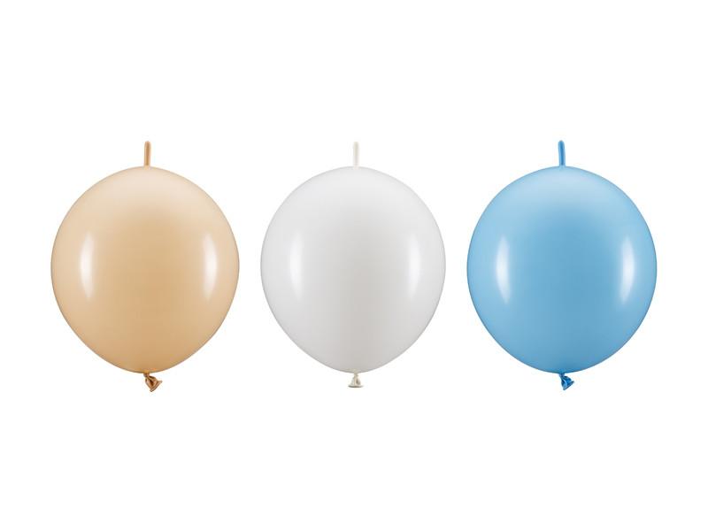 Balony Z Łącznikiem, 33 Cm, Mix (1 Op. / 20 Szt.)