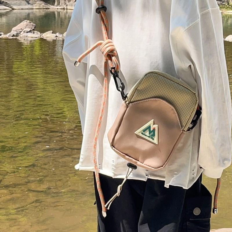 3d Minimalist Childrens Mountain Peak Pattern Bag Fabric Breathable Lightweight