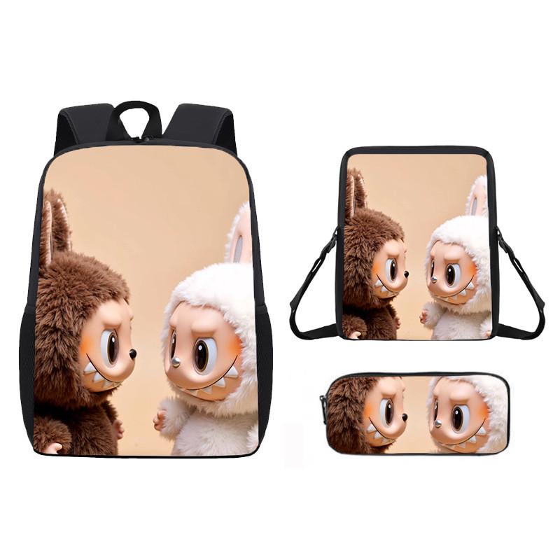 Anime Shoulder Cartoon Bag Pencil Case School Backpack For Children