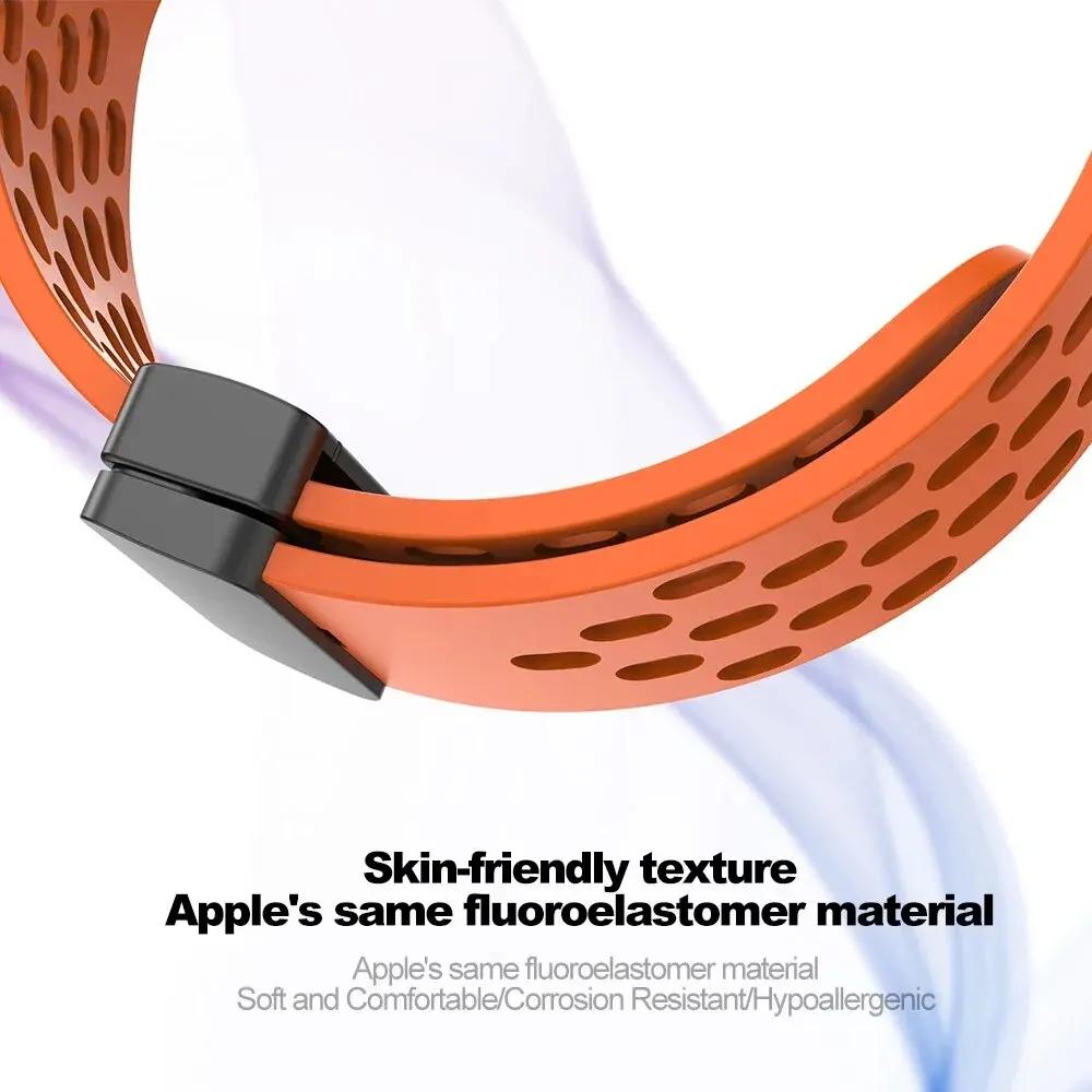 22mm Magnetická přezka Silikonový řemínek Pro hodinky Suunto RACE S/RACE/5 Peak/9 Peak Pro Náramek na zápěstí Pro Suunto Vertical/Ocean