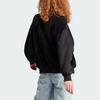 Adidas Embossed Monogram Reversible Letter Logo Print Sports Jacket Women Jacket Black IA3173