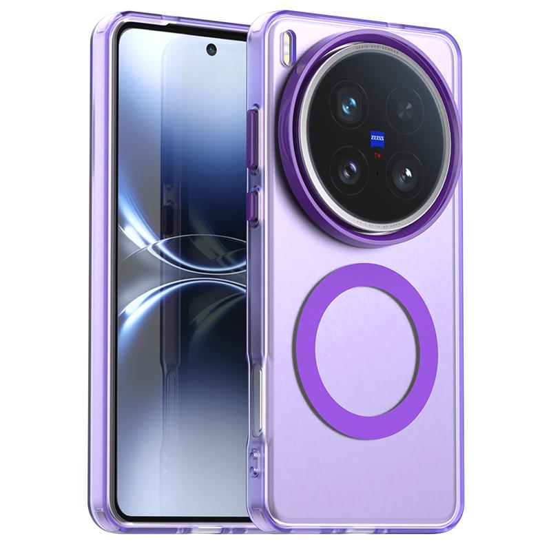 Průhledný kryt pro Vivo X200 Ultra Kryt pro Vivo X200 Ultra Magnetická adsorpce Bezdrátové nabíjení Kryt pro Vivo X200 Ultra Kryt