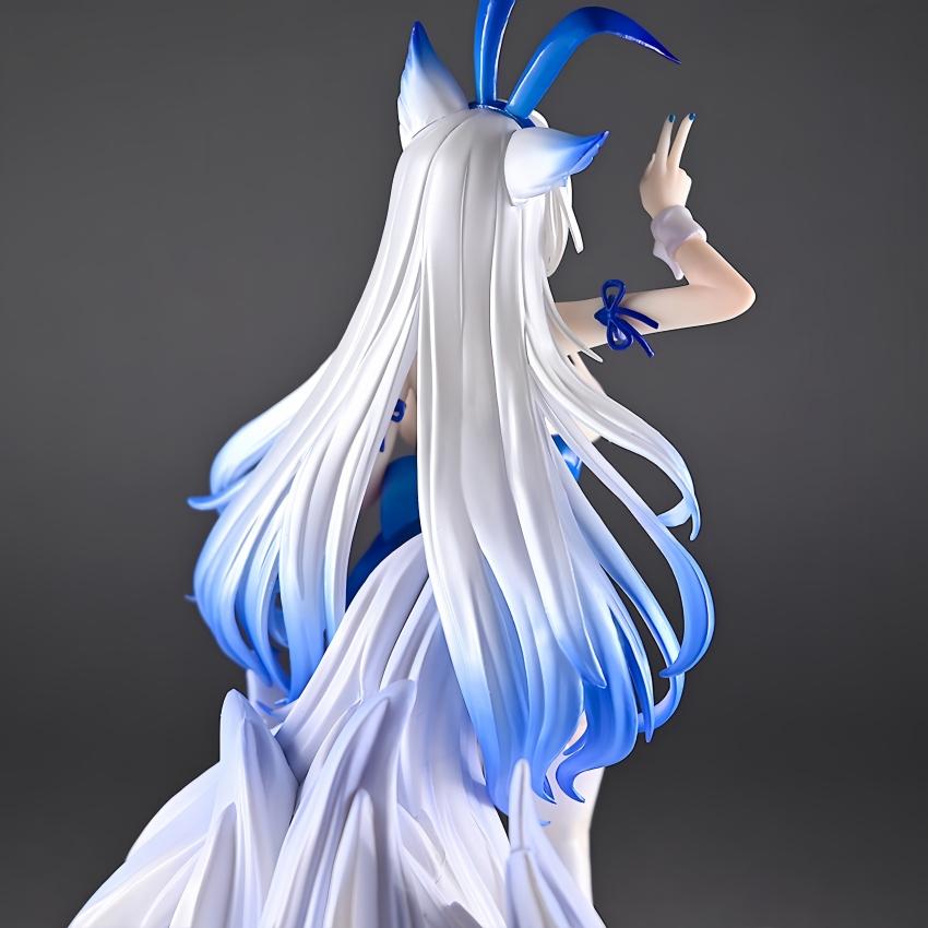 28CM Azur Lane Shinano Bunny Ver girl figure PVC Action Cartoon Toy Statue Collection Anime Model Adult Doll Gift