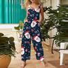 Womens Casual Overalls Jumpsuits Adjustable Straps Sleeveless Summer Cute Comfy Rompers With Pocket