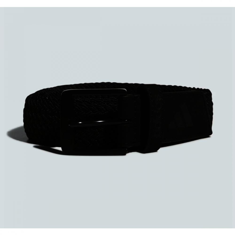 

AdidaS Golf Men S caSual Belt Braided Stretch Black Belt Jz2908 S/M(99CM)