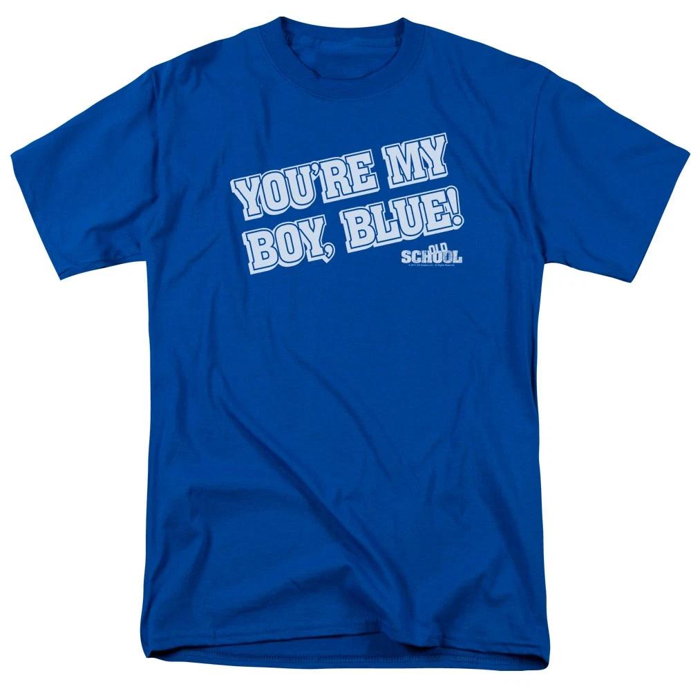 Old School - My Boy Blue - Unisex Short Sleeve Children s T-shirt - Blue 100