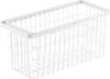 Yamazaki Tower Slim Laundry Wire Size 23cm W X 53cm D X Model 10001 Basket, White, 24.7cm H,